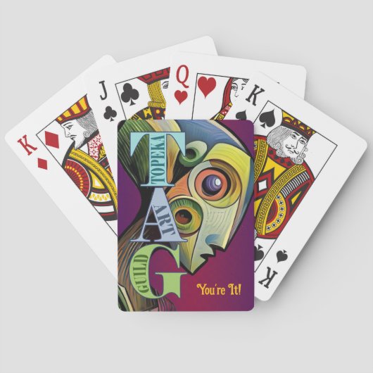 TAG You're it .  Classic  Playing Cards トランプ (裏面)