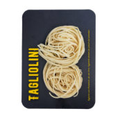 Tagliolini Italienisches Rezept zutat マグネット (縦)