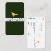TAGTAGA名刺 名刺 (正面/裏面)