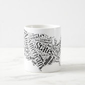 Tagxedoの米国 コーヒーマグカップ (中央)