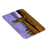 Tahaiプラットフォームモアイ像抽象的イースター マグネット (右側)