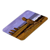 Tahaiプラットフォームモアイ像抽象的イースター マグネット (左側)