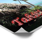 Tahiti - French Polynesia - ポスター (角)