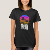 Tahiti French Polynesia Tシャツ (正面)