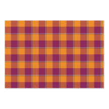 Tahiti Gold and Rose Bud Cherry Plaid