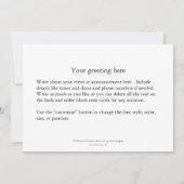 Tahitianの出生場面Gauguinの多彩な芸術の女性 案内状 (裏面)