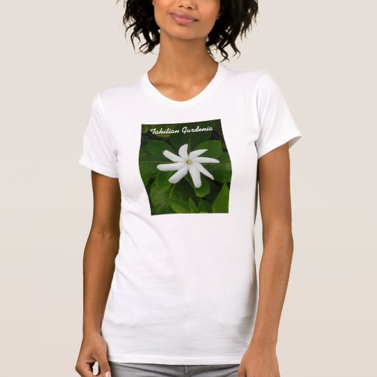 TahitianのGardenia Tシャツ (正面)
