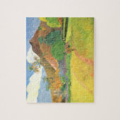 Tahitian Landscape, Mountains Tahiti, Paul Gauguin ジグソーパズル (縦)