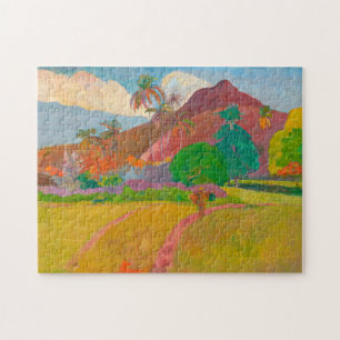 Tahitian Landscape Paul Gauguinポスト印象派 ジグソーパズル