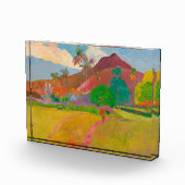 Tahitian Landscape Paul Gauguinポスト印象派 フォトブロック (右)