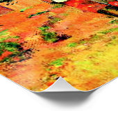 Tahitian Village、有名な絵画by Paul Gauguin ポスター (コーナー)