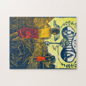 Tahitian Women and Dog, Gauguin ジグソーパズル (横)