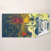 Tahitian Women and Dog, Gauguin バスタオル (バスタオル)