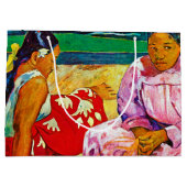 Tahitian Women, Gauguinラージ抱き枕 ラージペーパーバッグ (裏面)