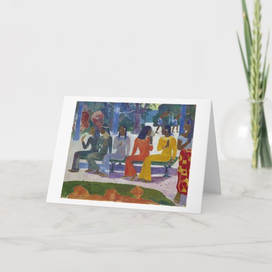 Tahitian Women, Gauguin カード (正面)