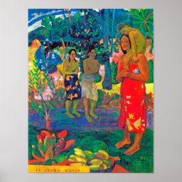 Tahitian Women, Gauguin ポスター