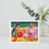Tahitian Women, Gauguin ポストカード (スタンド正面)