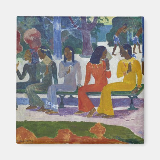 Tahitian Women, Gauguin マグネット (正面)