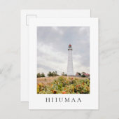Tahkuna Lighthouse on Hiiumaa island, Estonia ポストカード (正面/裏面)