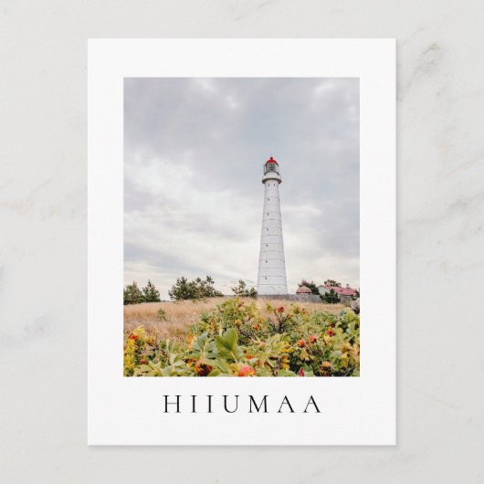 Tahkuna Lighthouse on Hiiumaa island, Estonia ポストカード (正面)