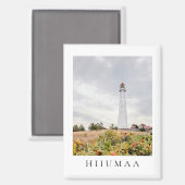 Tahkuna Lighthouse on Hiiumaa island, Estonia マグネット (正面/裏面)