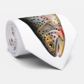 Tahoeのマスの魚 ネクタイ (ロール)