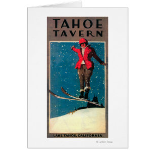Tahoeの居酒屋の広告宣伝ポスター