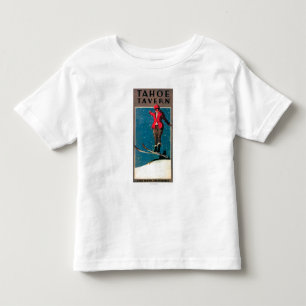 Tahoeの居酒屋の広告宣伝ポスター トドラーTシャツ
