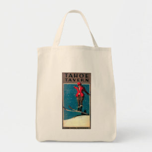 Tahoeの居酒屋の広告宣伝ポスター トートバッグ