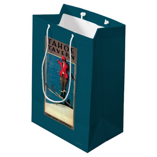 Tahoeの居酒屋の広告宣伝ポスター ミディアムペーパーバッグ (裏面アングル)