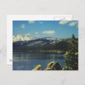 Tahoeの美しい ポストカード (正面/裏面)