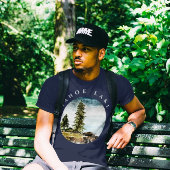 Tahoe Lake Watercolor painting Tシャツ