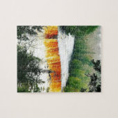 Tahquamenonの甲革は上部半島ミシガン州落ちます ジグソーパズル (横)