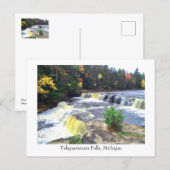 Tahquamenon Falls, Michigan ポストカード (正面/裏面)
