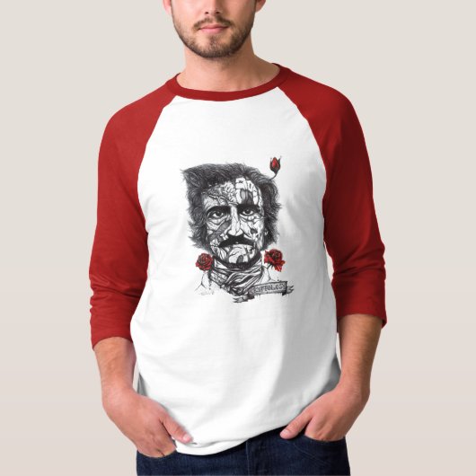 Taiによるエドガー・アラン・ポーのTシャツ Tシャツ (正面)