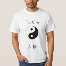 Taiのキーおよび陰陽のTシャツ Tシャツ