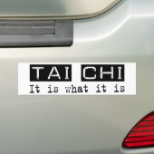 Taiのキーそれはあります バンパーステッカー (車上)