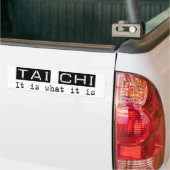 Taiのキーそれはあります バンパーステッカー (トラック上)