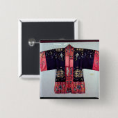 Taiのキーのインおよびヤンが付いている道教徒ローブ 缶バッジ (正面&裏面)