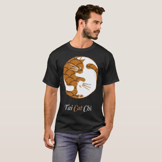 Tai Cat Chi Yin Yang Tシャツ (正面フル)