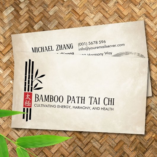 Tai Chi and Qigong - Bamboo 名刺