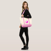 Tai Chi Bag Pink トートバッグ (正面(モデル))