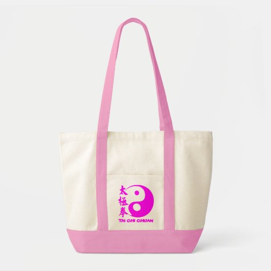Tai Chi Bag Pink トートバッグ (正面)