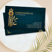 Tai - Chi Bagua / Pakua and Lucky bamboo 名刺