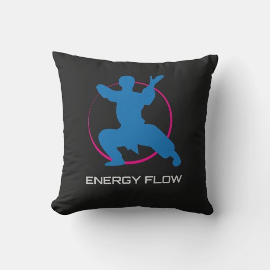 Tai Chi Energy Flow Martial Arts クッション (正面)