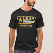 Tai Chi Instructor Yin Yang Meditation Meditative Tシャツ (正面)