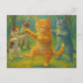 Tai Chi Kitties ポストカード (正面)