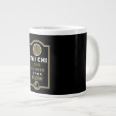 Tai Chi Practitioner Gift ジャンボコーヒーマグカップ (正面右)