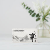 Tai Chi & Qigong Instructor 名刺 (スタンド正面)