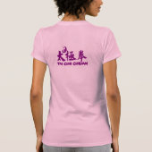 Tai chi T-Shirt for woman Tシャツ (裏面)